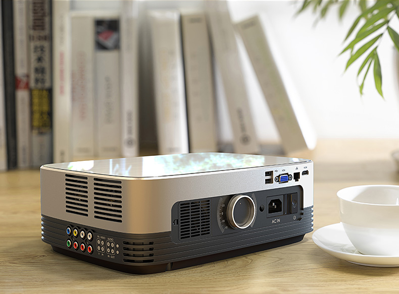 坚果a6投影仪家用小型wifi无线家庭影院商用办公高清支持1080p投影机